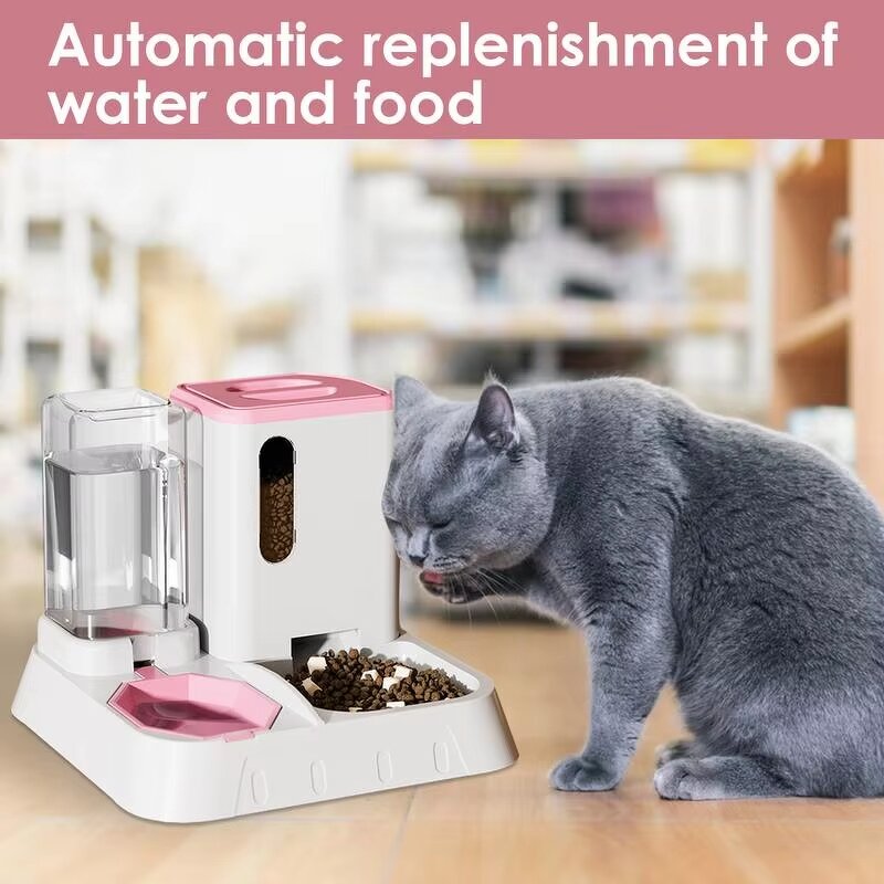 Cat Food Dispenser Factory - OEM/ODM Automatic Pet Feeder Set