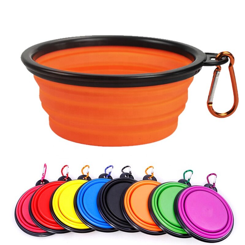 Pet Bowl Factory - Outdoor Collapsable Silicone Travel Feeding Bowl