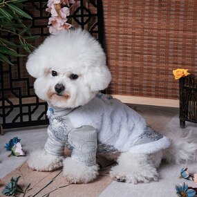 Pet Clothes Factory - Wholesale Chinese Style Plush Jacket