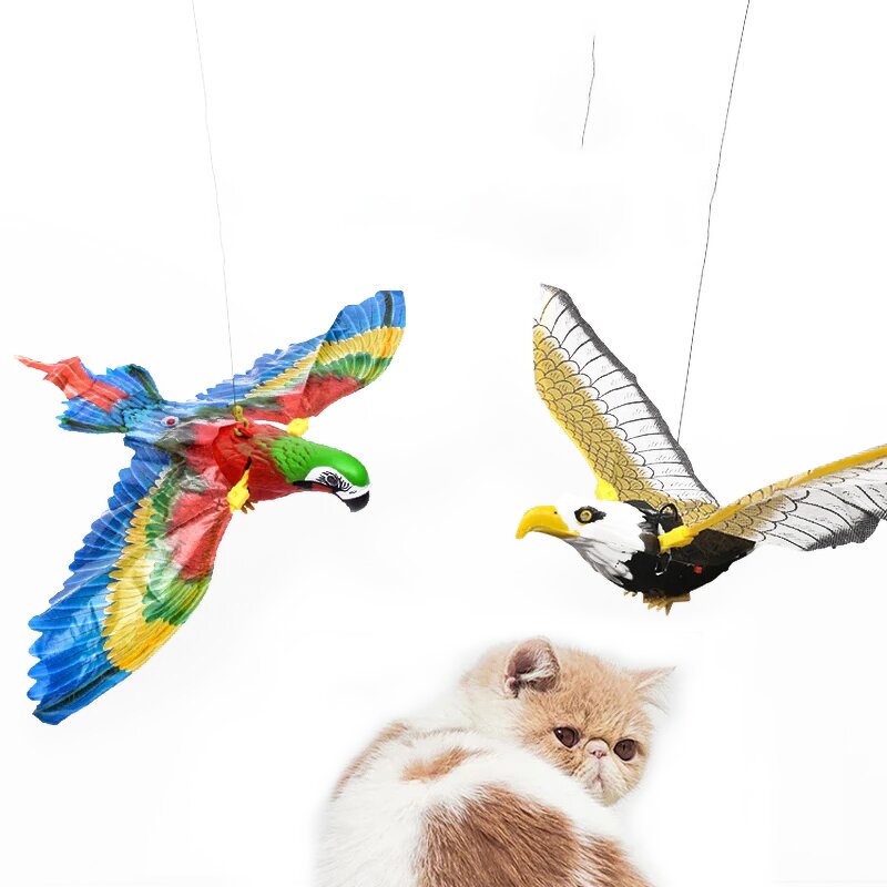 Cat Toys Factory - New Simulation Bird Flapping Bird Teaser