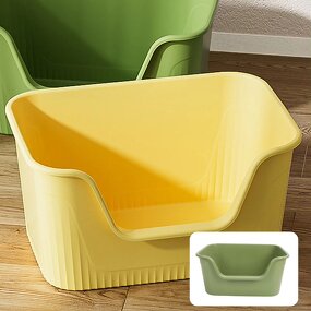 Cat Litter Box Factory - Large High Sides Anti Splashing Portable
