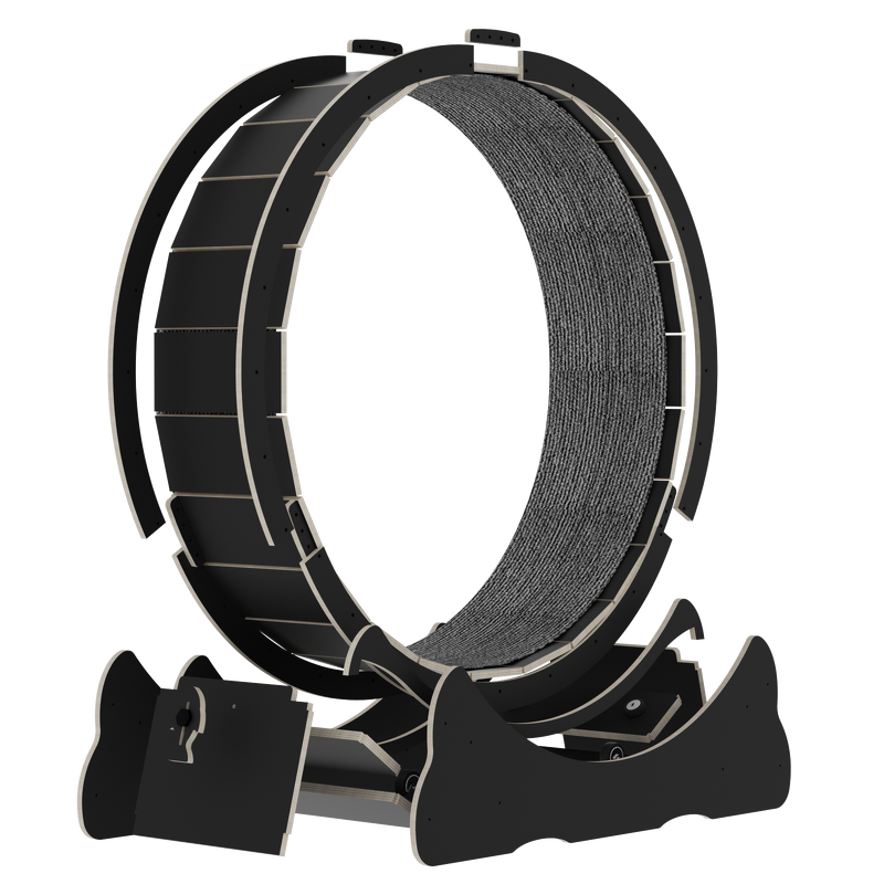 Cat Toys Factory - Hot Selling Circle Track Wood Exercise Wheel