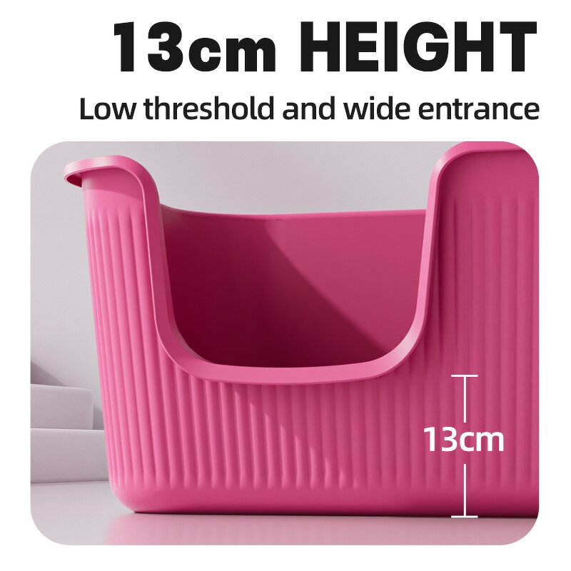 Cat Litter Box Factory - Latest Design Extra Large Open Structure