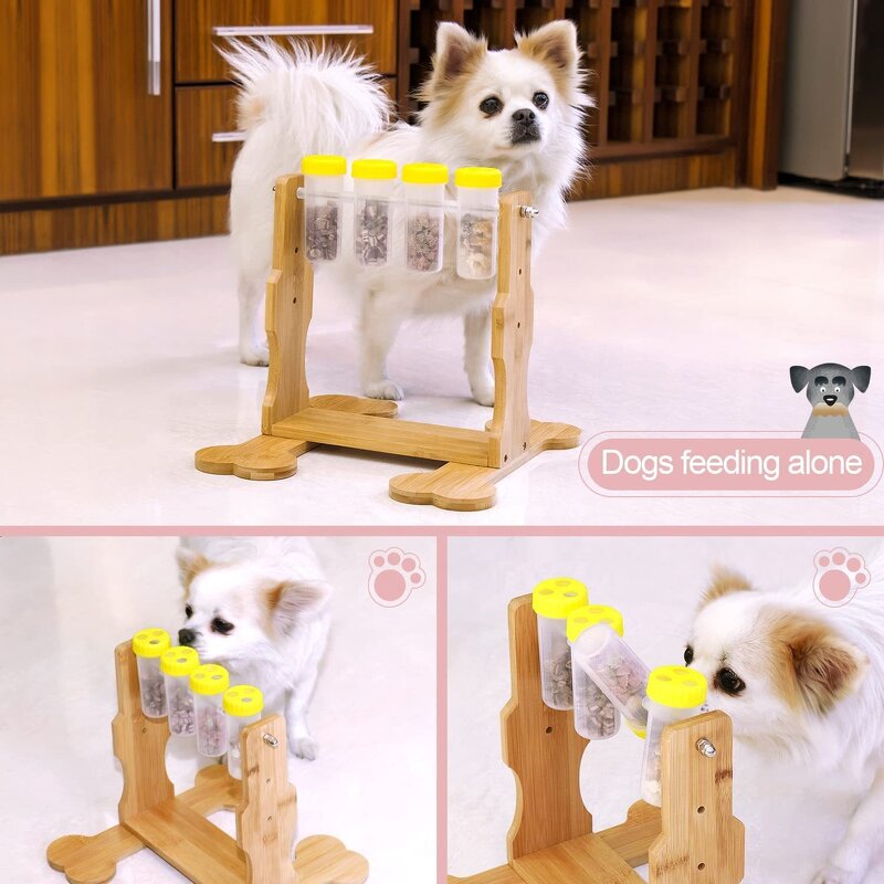 Dog Puzzles Toy Factory - Wooden Treat Dispenser Mental Stimulation