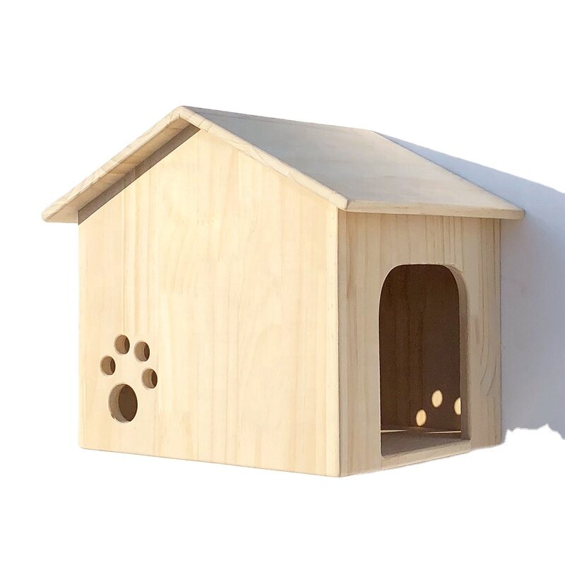 Wall Mounted Cat Tree Factory - Cheap Solid Wood Jumping Stand