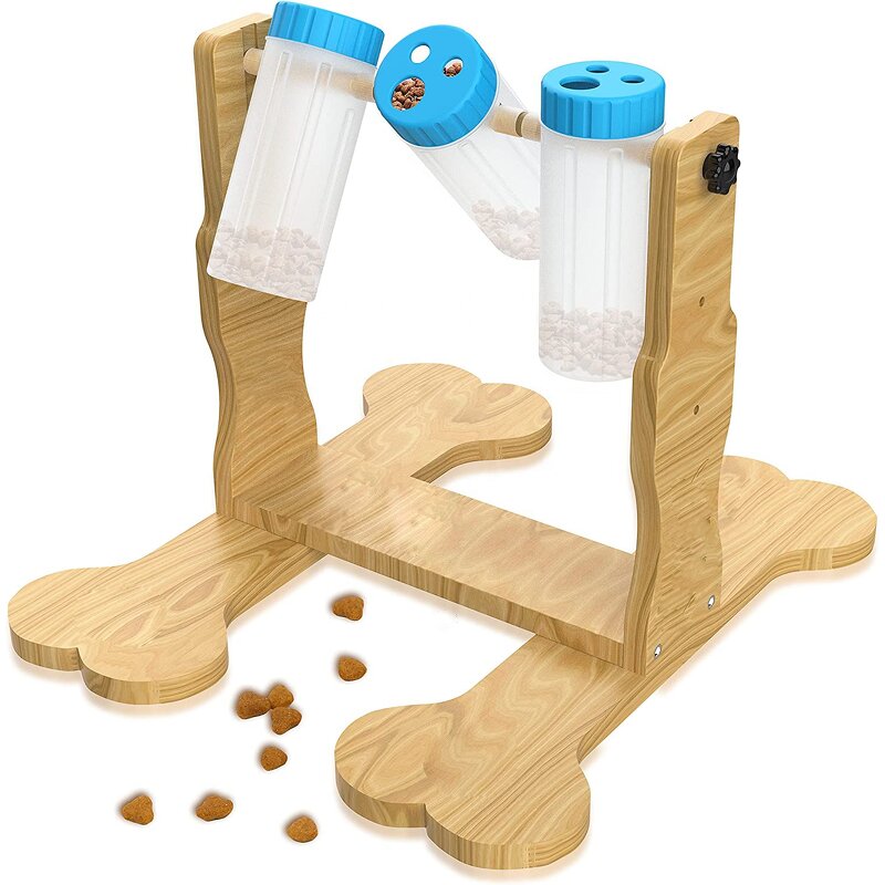 Dog Puzzles Toy Factory - Wooden Treat Dispenser Mental Stimulation
