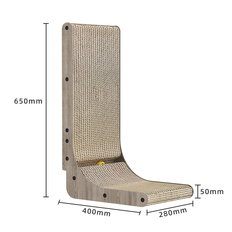 Cat Scratcher Board Factory - L-shaped Detachable Claw Grinding Toy