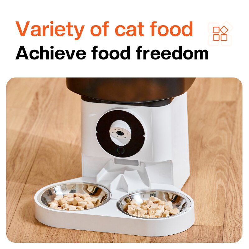 Automatic Pet Feeder Factory - 5L Microchip Cat Feeder with Camera