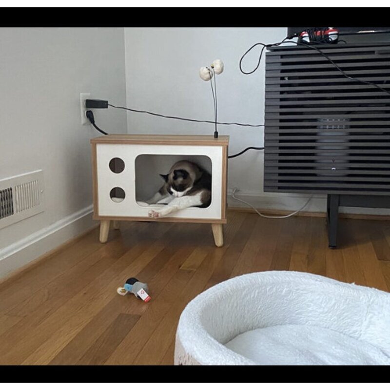 Cat Bed Factory - OEM ODM Rectangular Bedside Table Cat Bed