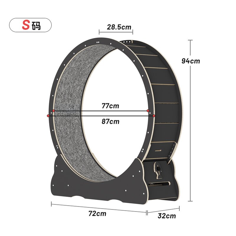 Pet Toys Wheel Factory - Cat Climbing Frame Circle Track Treadmill
