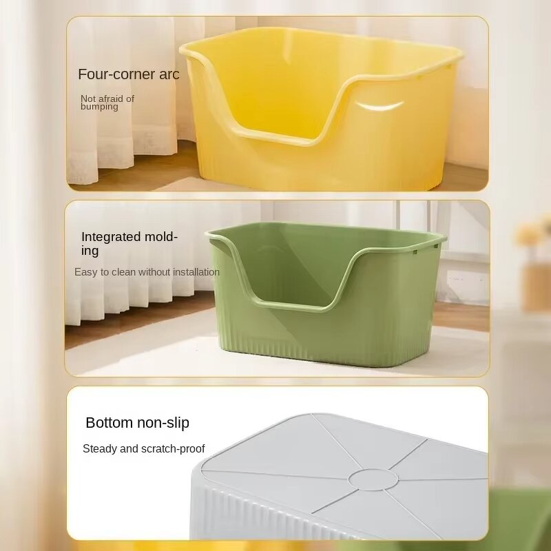 Cat Litter Box Factory - Wholesale Open Top Extra Large Space Box
