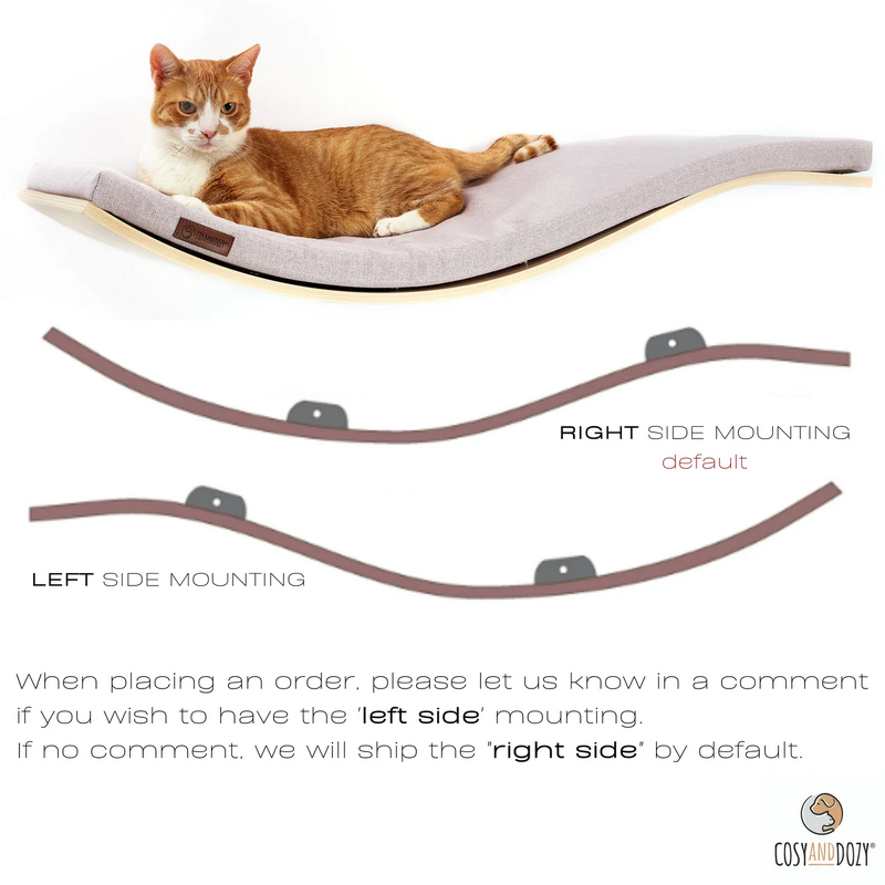 Cat Shelf Factory - Source Factory DIY Wave Curved Wall Shelf