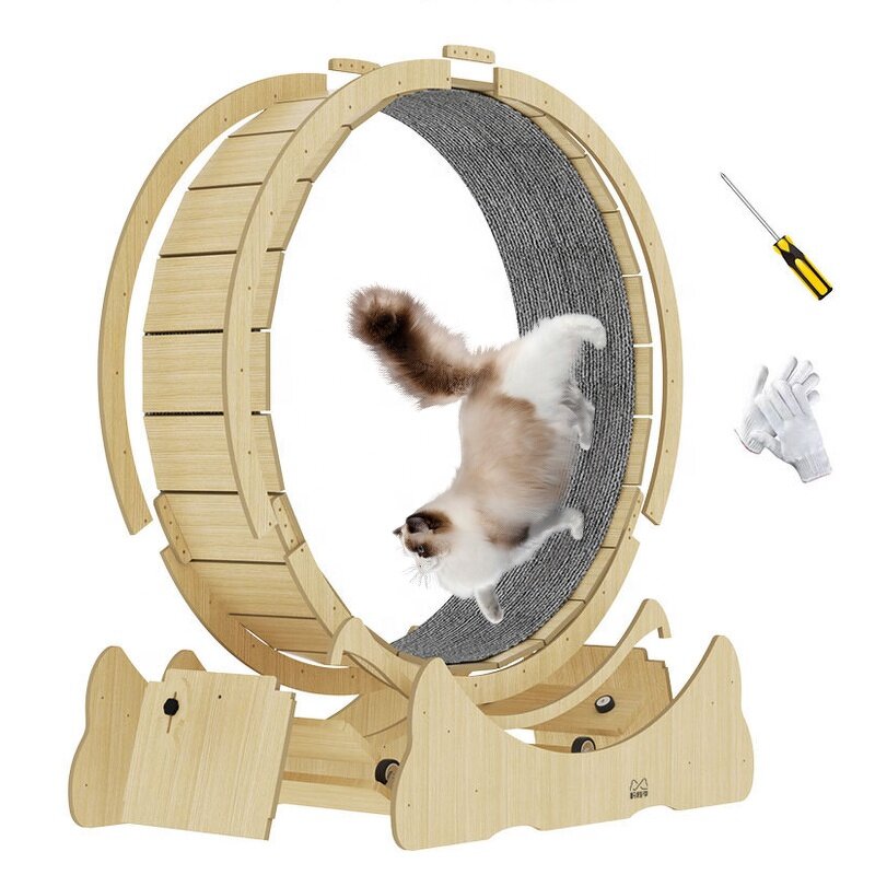 Pet Treadmill Factory - OEM ODM Interactive Wooden Running Wheel