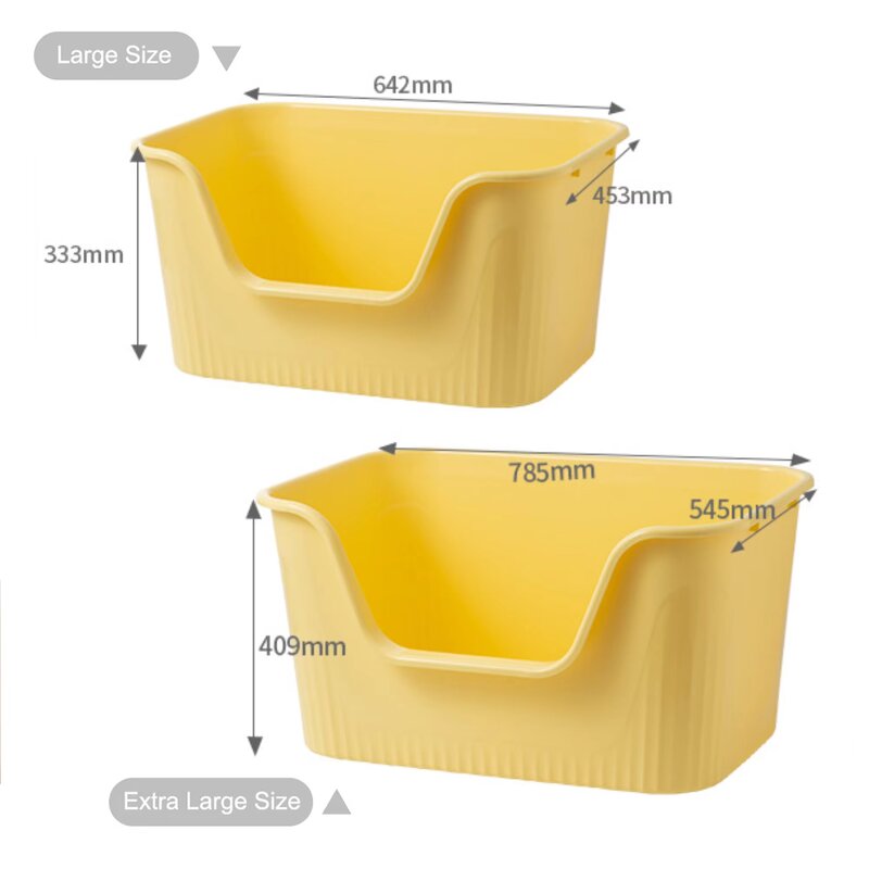 Cat Litter Box Factory - Wholesale Open Top Extra Large Space Box