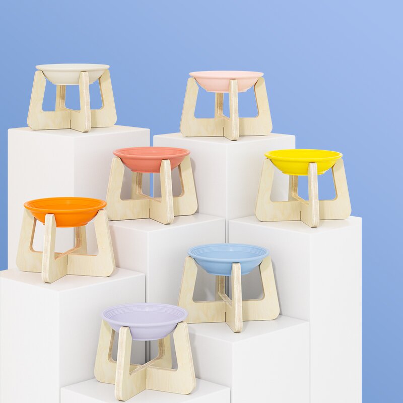 Cat Feeder Factory - Fast Delivery Customizable Elevated Ceramic Bowl