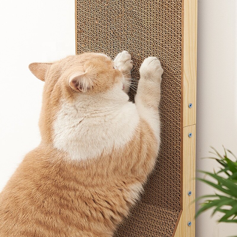 Cat Scratcher Board Factory - L-Shaped Claw Grinding Climbing Toy