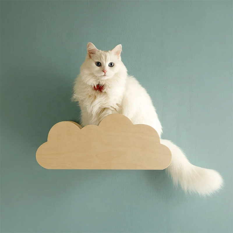 Pet Furniture Factory - Wooden Wall Mounted Climbing Shelf Steps