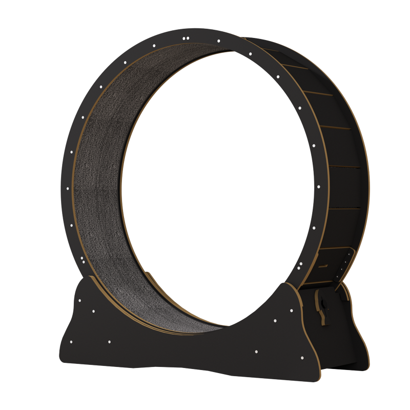 Cat Wheel Factory - Solid Wood Silent Pet Treadmill Toy