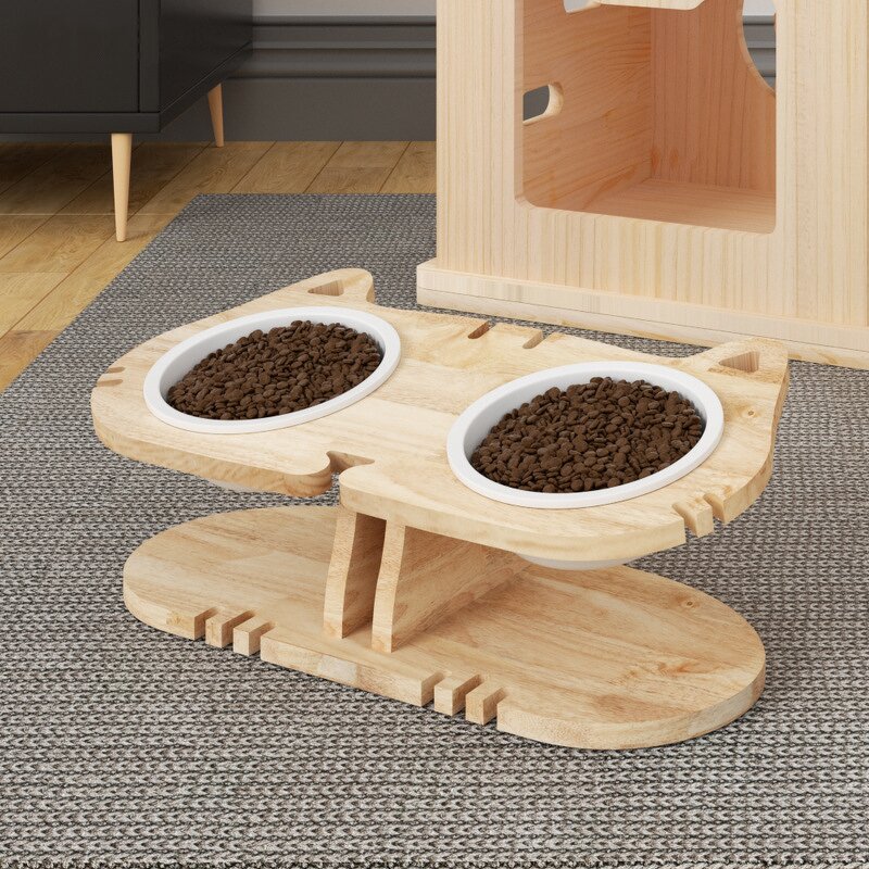 Cat Bowl Factory - Height-adjustable Hanging Cage Drinking Bowl