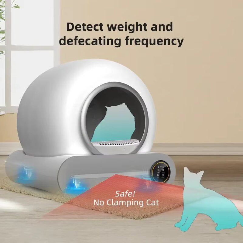 Automatic Cat Litter Box Factory - Smart Self Cleaning 65L App Control