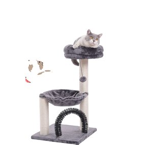 Cat Tree Factory - 27.8 INCHES Multi-Level Tower with Basket