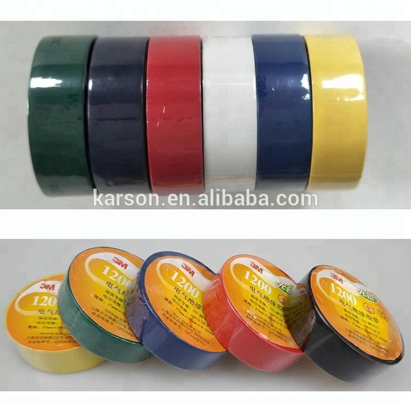 Electrical Tape Factory - 3M 1600 Colorful PVC Tape