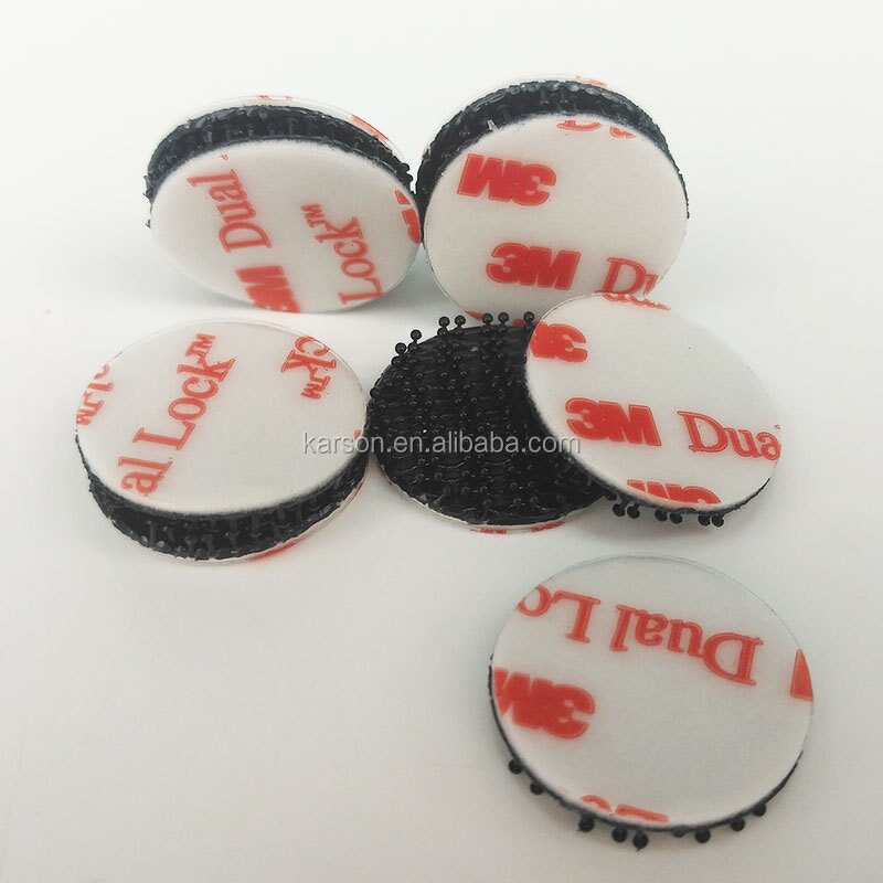 Hook and Loop Tape Manufacturer - 20mm Round Self Adhesive Tape