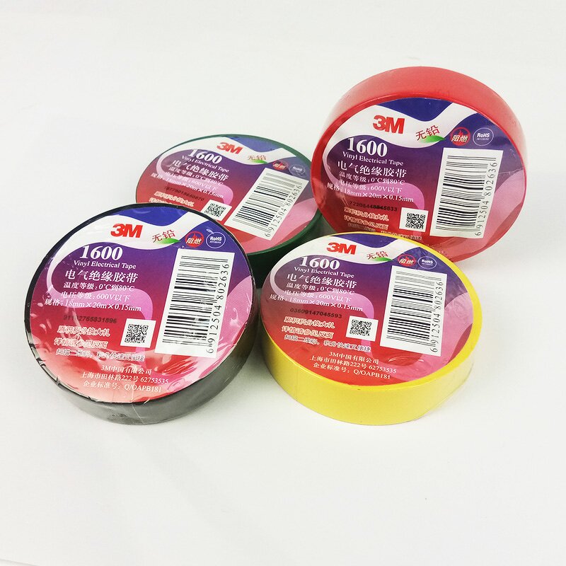 Electrical Tape Factory - 3M 1600 Colorful PVC Tape
