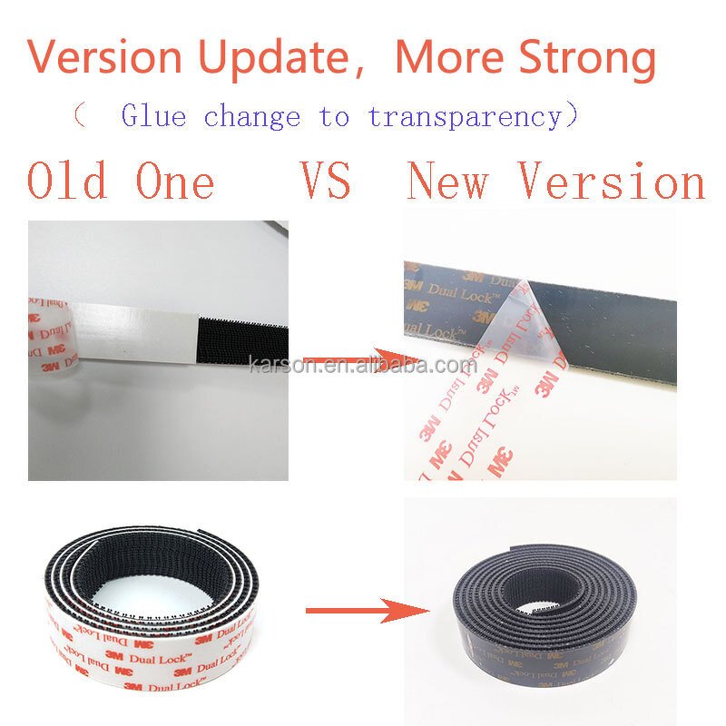 Reclosable Fastener Manufacturer - 3M SJ3550CF Black Fastener