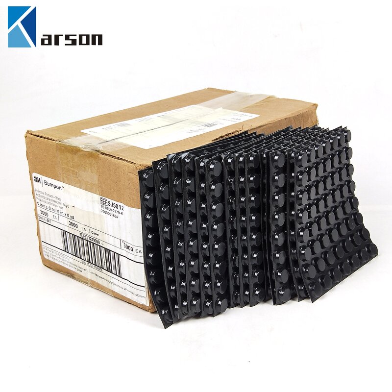 Bumpon Products Factory - 3M SJ5012 Black Protective Pads