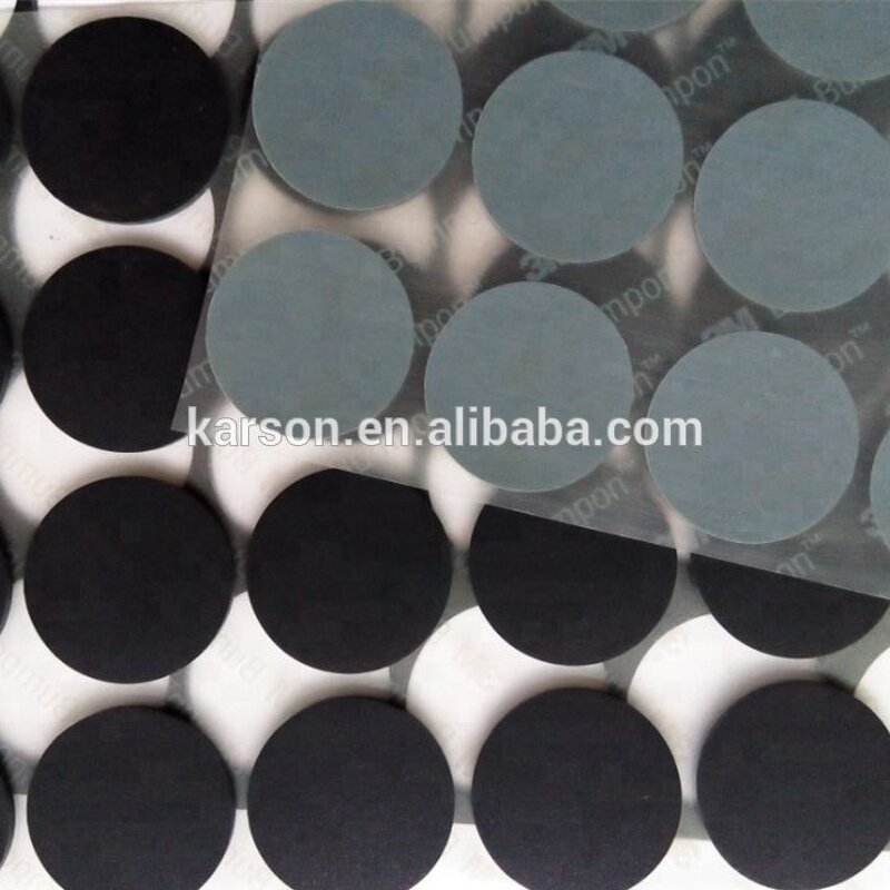 Rubber Sheet Manufacturer - Die Cut 3M Bumpon Sheet