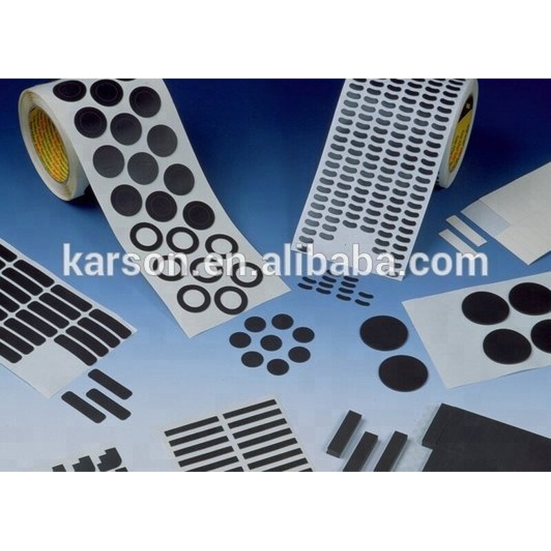 Rubber Sheet Manufacturer - Die Cut 3M Bumpon Sheet