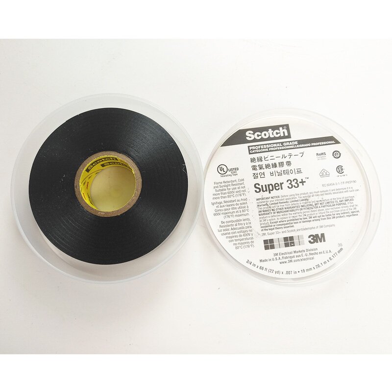 Vinyl Electrical Tape Factory - 3M 33 Rubber Resin Tape