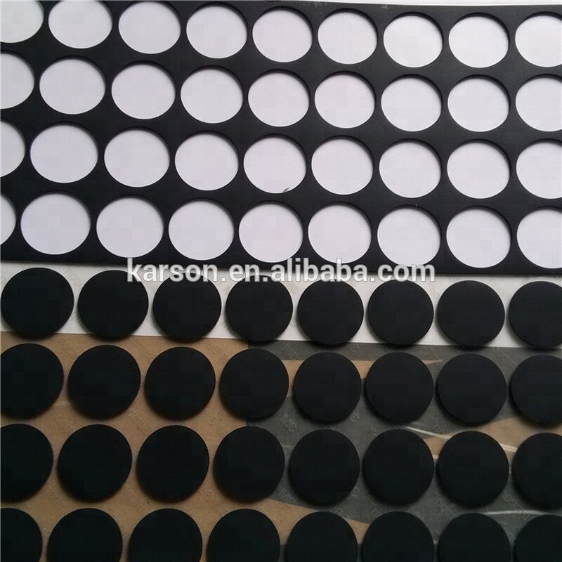 Rubber Sheet Manufacturer - Die Cut 3M Bumpon Sheet