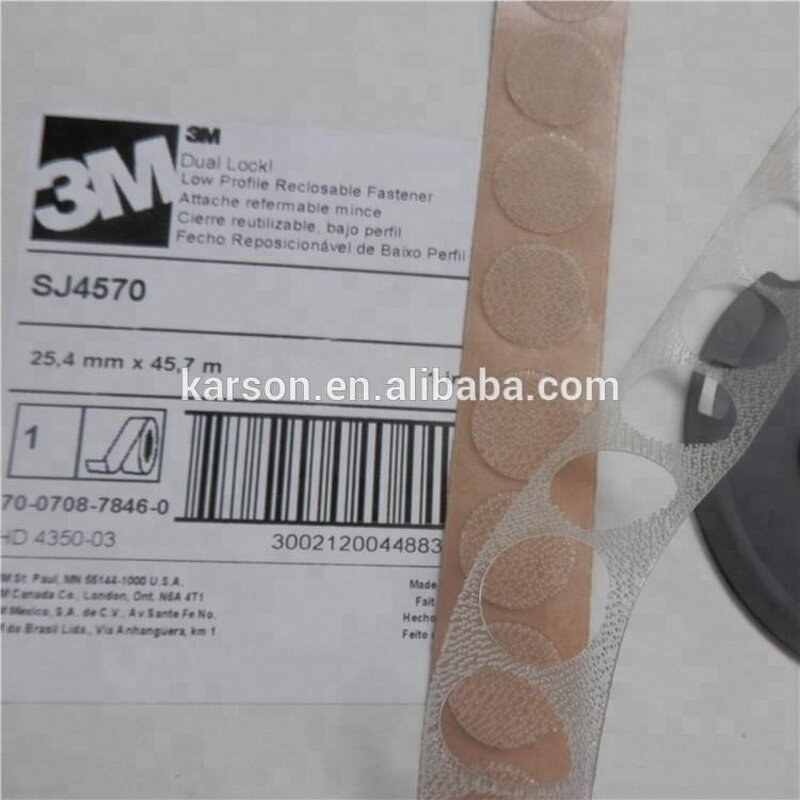 Reclosable Fastener Manufacturer - Custom 3M SJ4570 Dual Lock