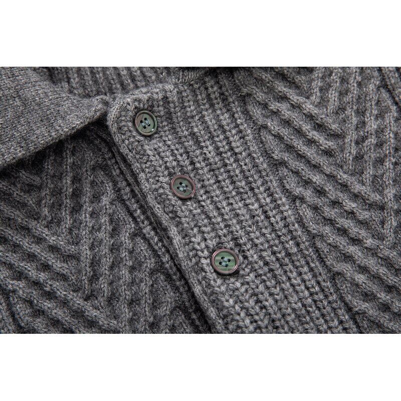 Sweater Factory - Wholesale Winter European Thickened Zipper Sweater