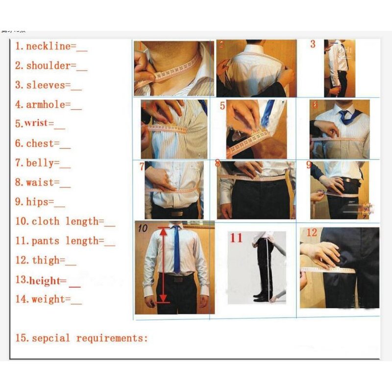 Men's Suit Factory - Autumn Winter Tweed Three-Piece Business Suit