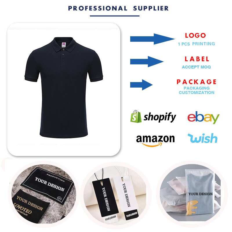 Polo Shirt Factory - Wholesale Custom Embroidery Golf Polo Tee