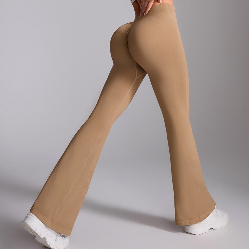 Yoga Leggings Factory - Custom Spandex Nylon Seamless V Back