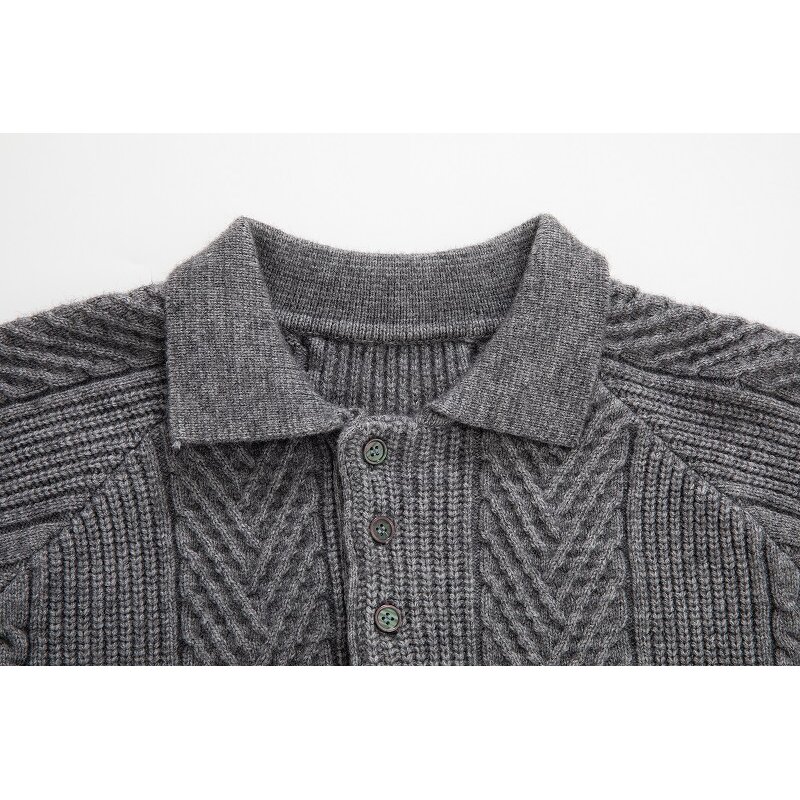 Sweater Factory - Wholesale Winter European Thickened Zipper Sweater