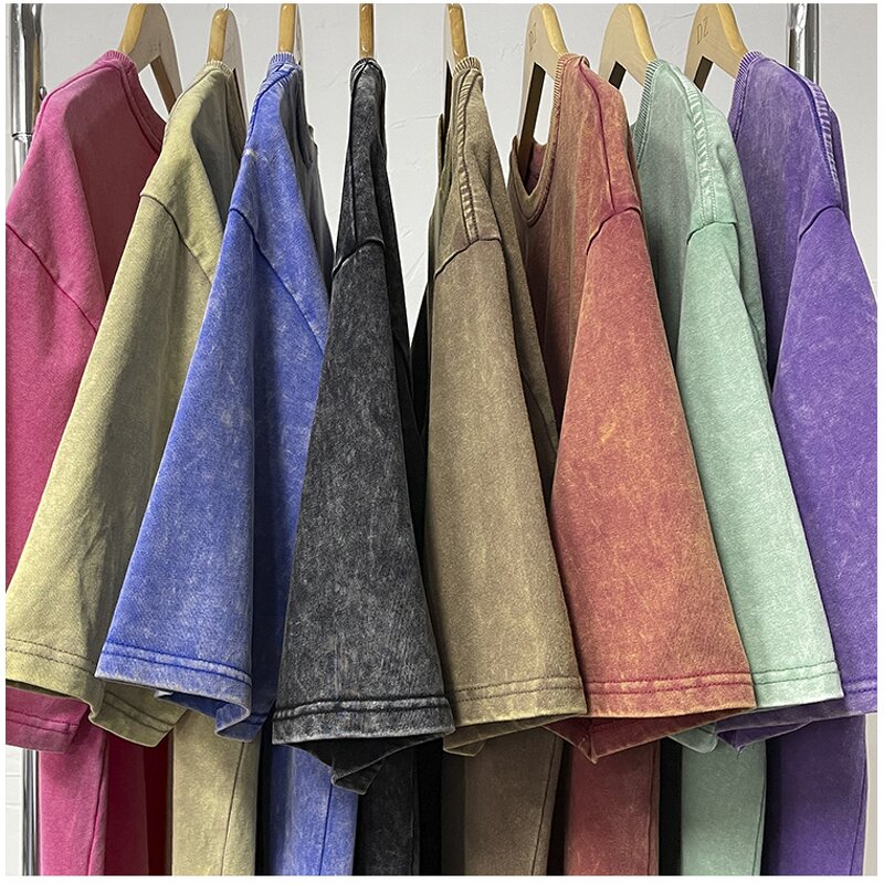 T-Shirt Factory - Custom Logo Vintage Washed Heavyweight Tee