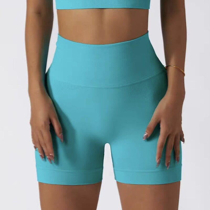 Yoga Shorts Factory - Hot Sale Women's Seamless Threaded Leggings