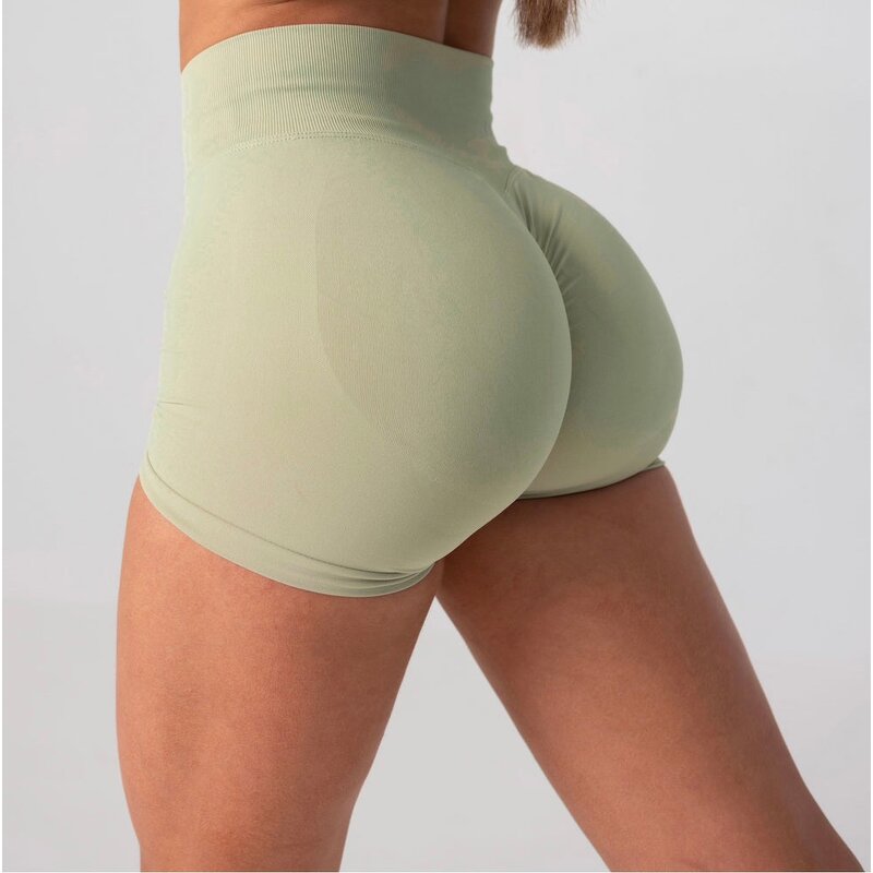 Yoga Pants Factory - Custom Logo Seamless Scrunch Butt Legging