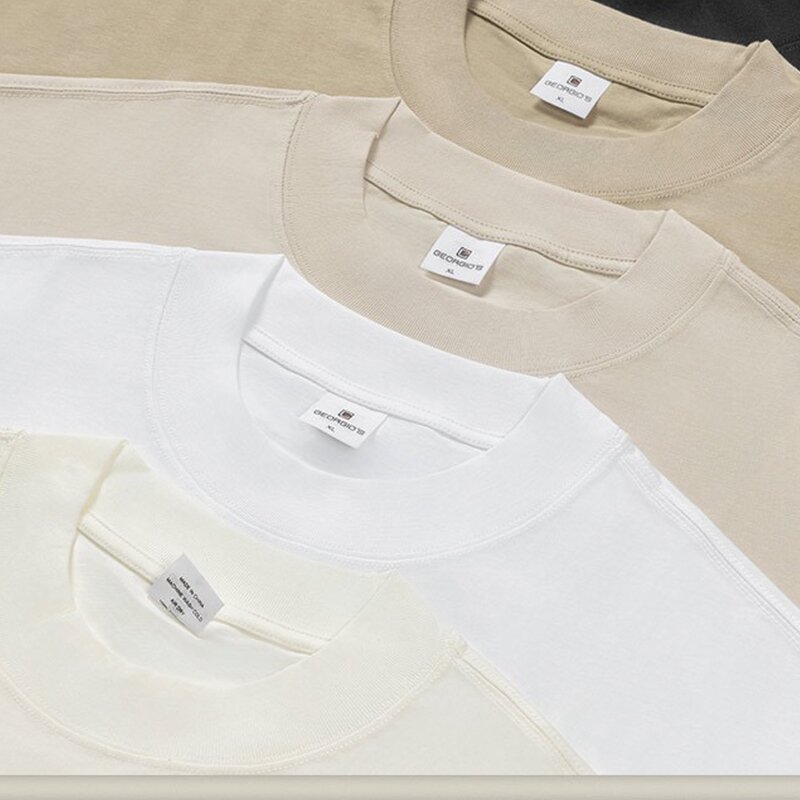 T-Shirt Factory - Boxy 280gsm Blank Plain Custom Printing Tee