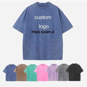 T-Shirt Factory - Custom Vintage Distressed Acid Washed Tee