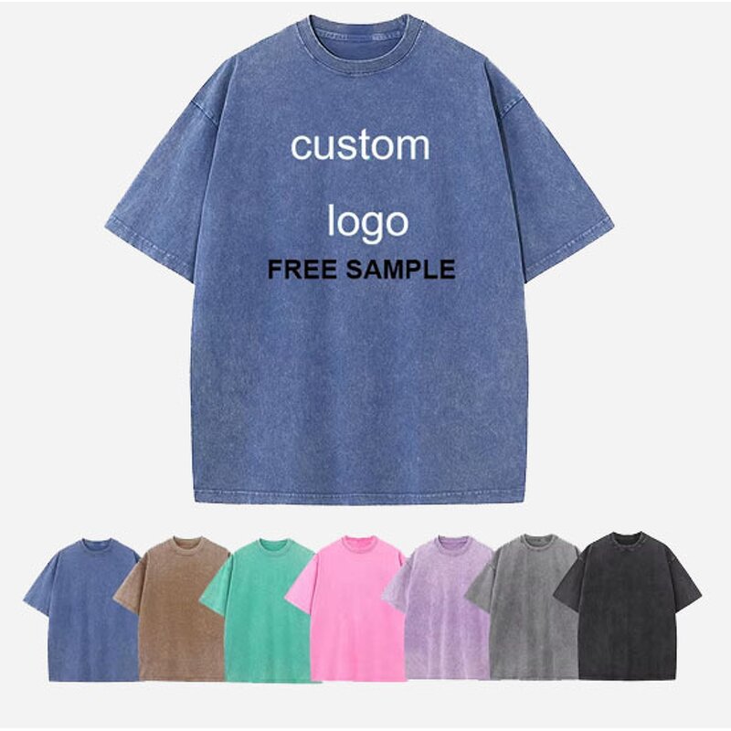 T-Shirt Factory - Custom Vintage Distressed Acid Washed Tee