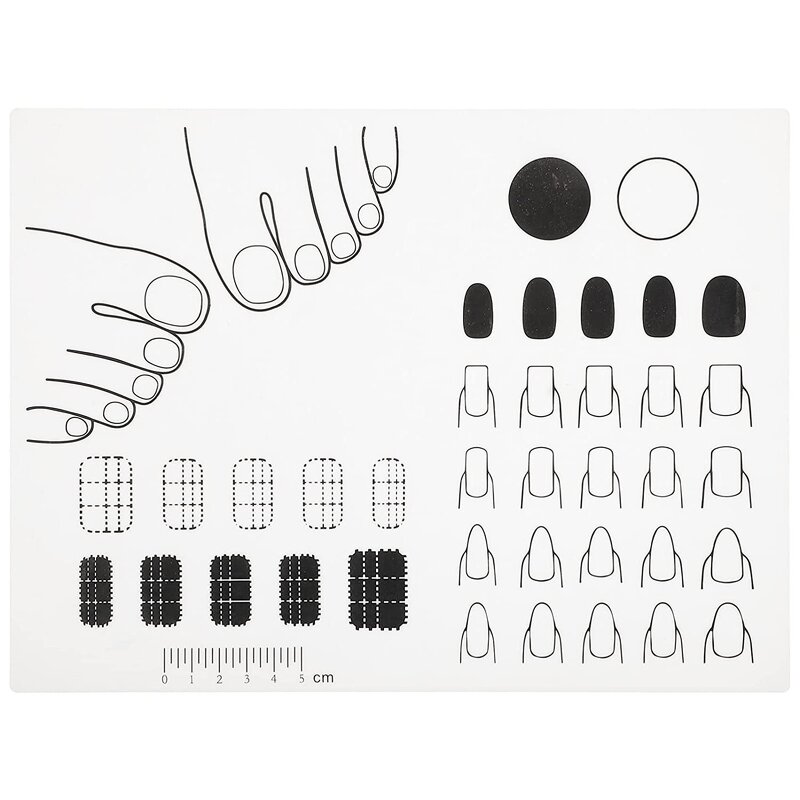 Manicure Pad Factory - Custom Silicon Coloring Practice DIY Mat