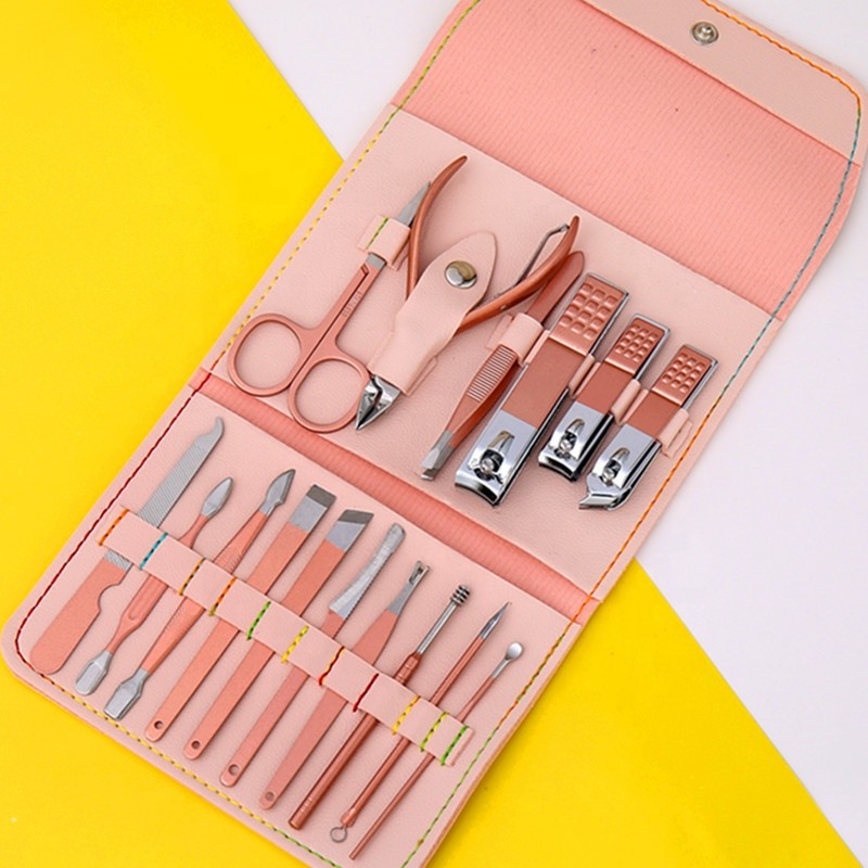 Manicure Set Manufacturer - Professional 16Pcs Beauty Salon Nail Care