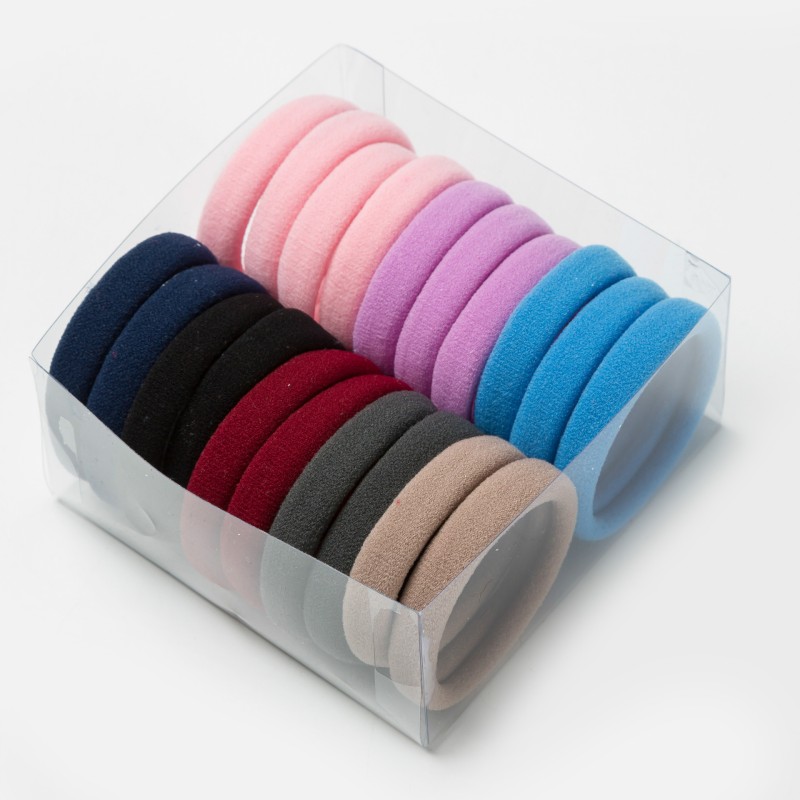 Hair Ties Manufacturer - Factory Wholesale Black Elastic Cotton