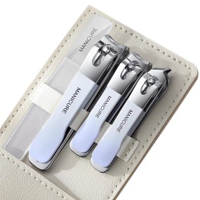 Manicure Set Manufacturer - 4 Piece Stainless Steel Gradient Color